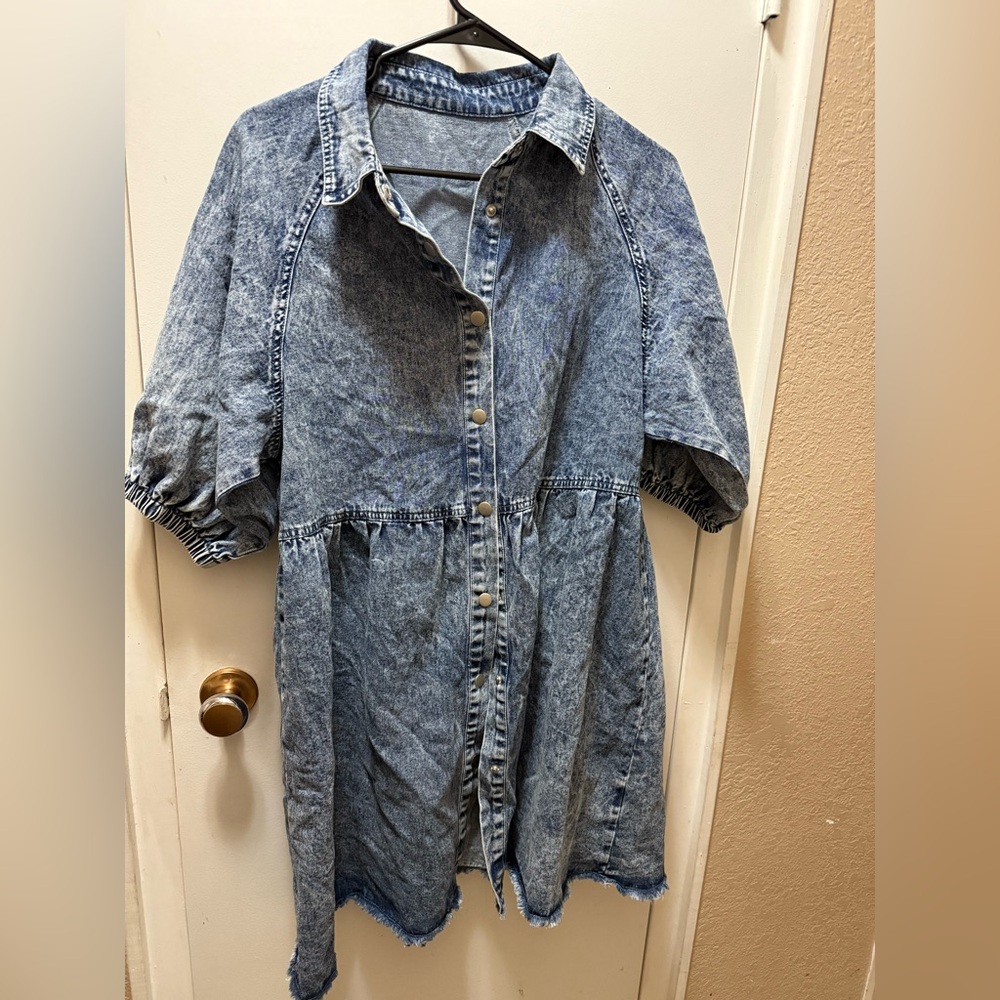 Cute denim dress
